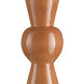 Upbeat 31 inch 150 watt Orange Table Lamp Portable Light