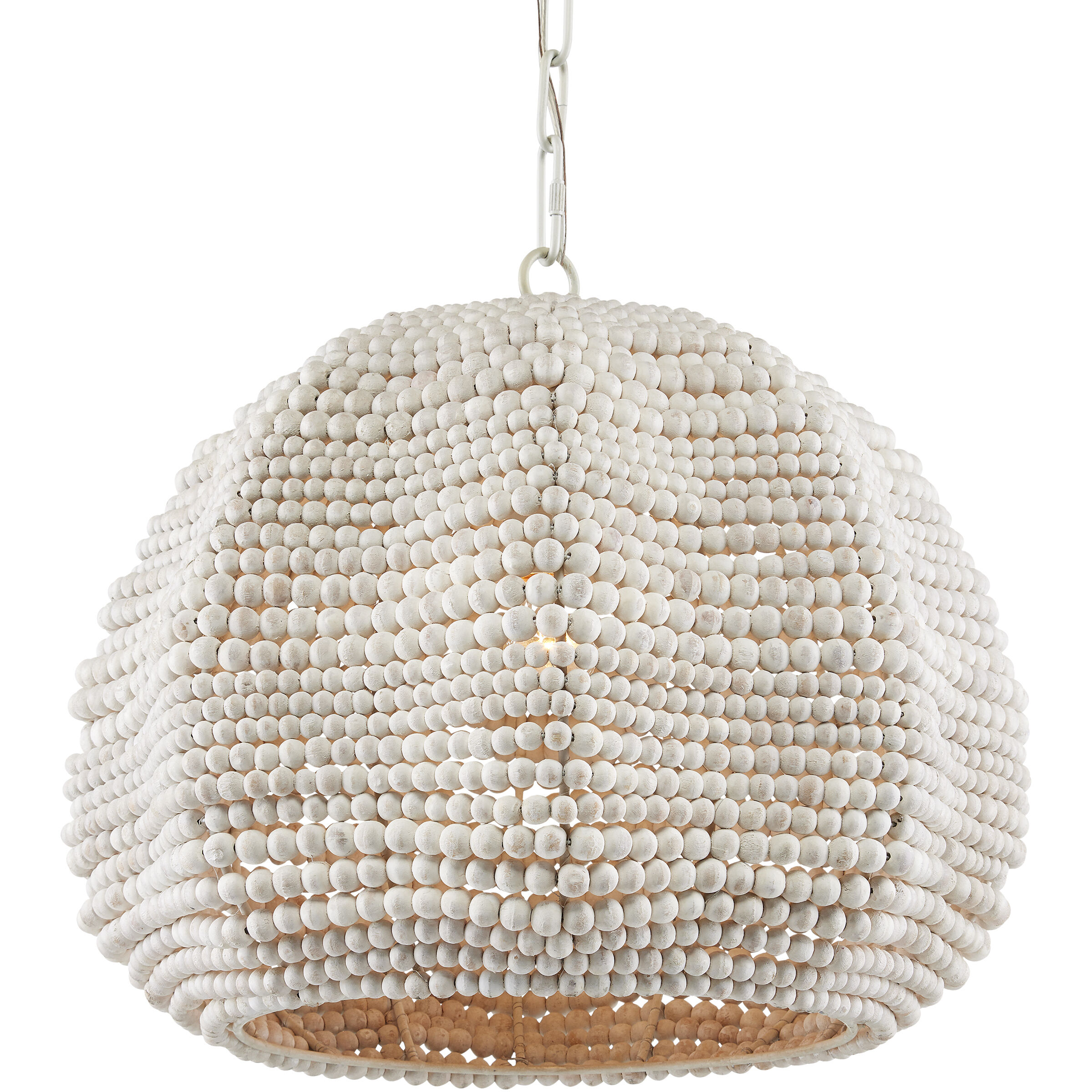 Octavia 1 Light 19 inch Whitewash Pendant Ceiling Light