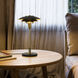 Rancho Mirage 22 inch 23.00 watt Matte Black and Weathered Brass Table Lamp Portable Light
