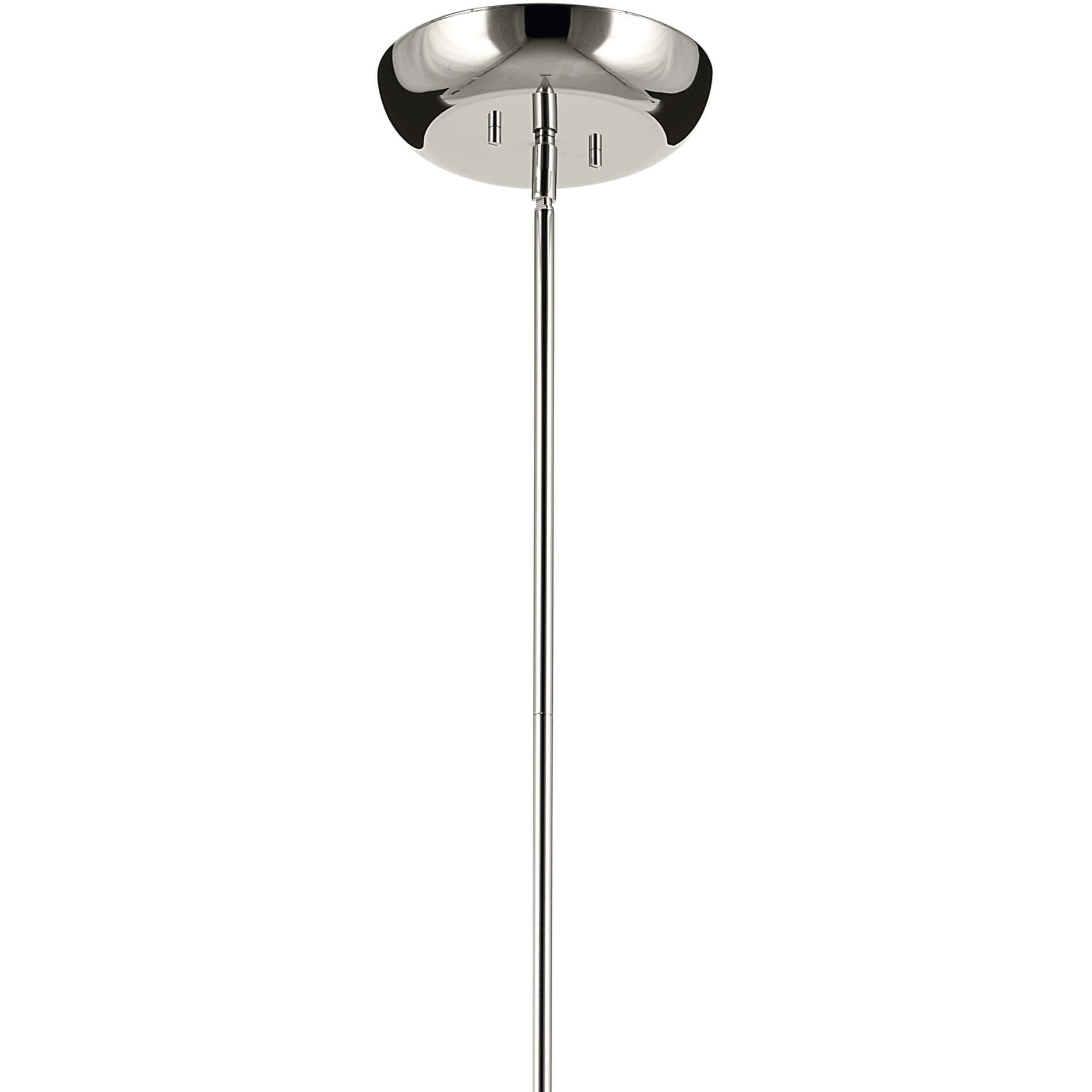 Moraine LED Polished Nickel Chandelier Ceiling Light