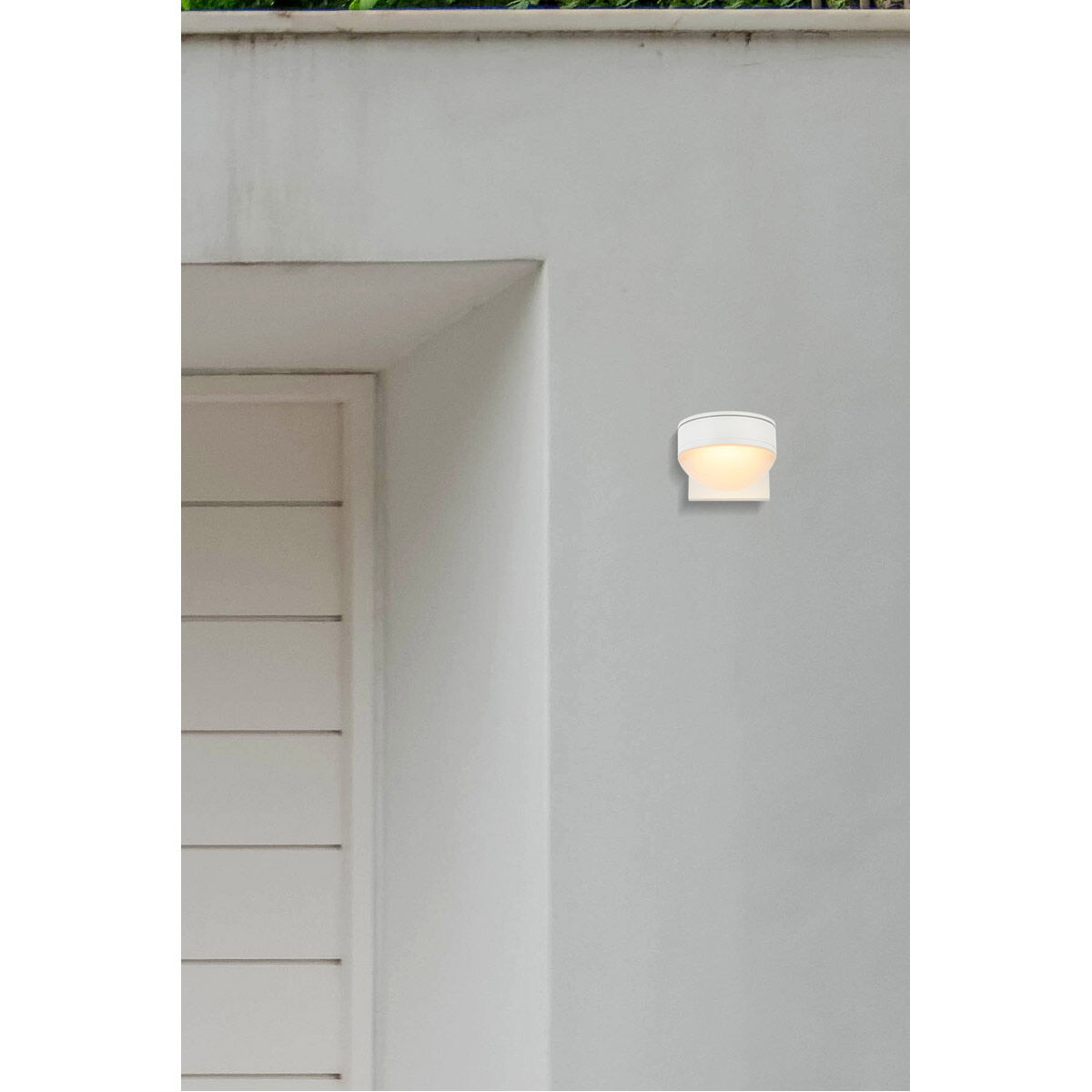 Raine Outdoor Wall Light in White
