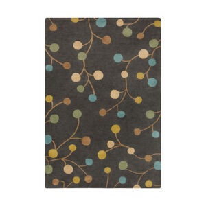 Athena 180 X 144 inch Neutral and Blue Area Rug, Wool