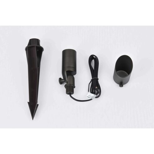 Aera 12 35.00 watt Dark Bronze Outdoor Landscape Spot Light