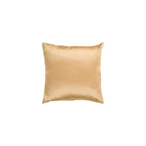 Solid Luxe 18 X 18 inch Mustard Pillow Kit, Square