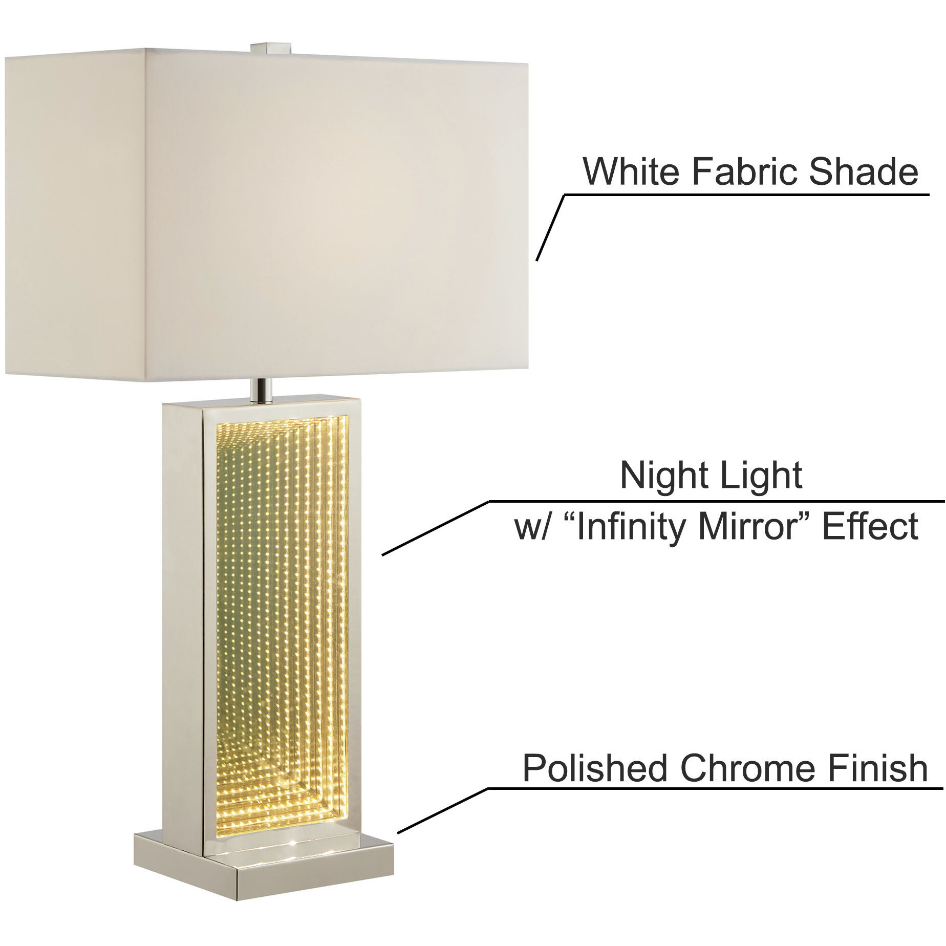 Konane 26 inch 60.00 watt Nickel Table Lamp Portable Light