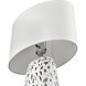 Bowen 31.5 inch 150 watt White Table Lamp Portable Light