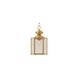 Maxim 1 Light 7.5 inch Brushed Pewter Outdoor Hanging Lantern