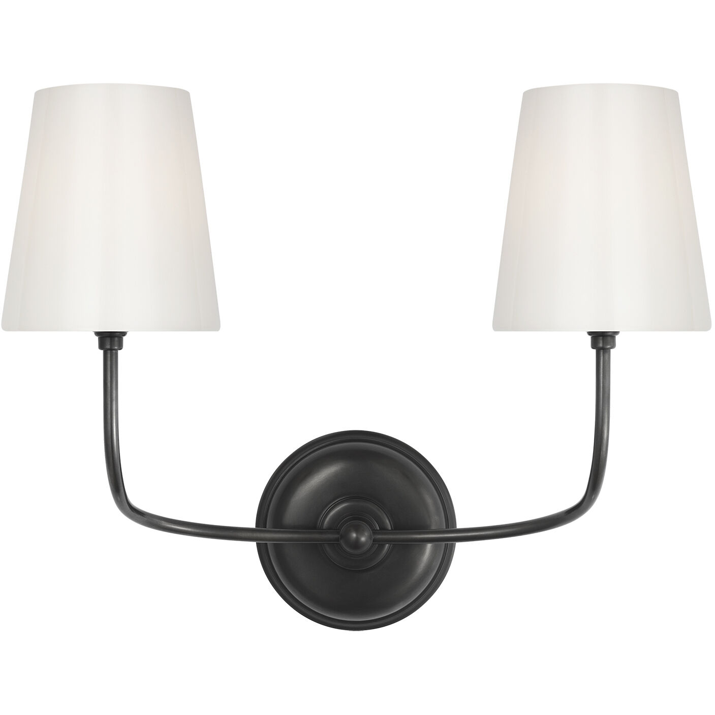 Thomas O'Brien Vendome LED 17.75 inch Bronze Double Sconce Wall Light