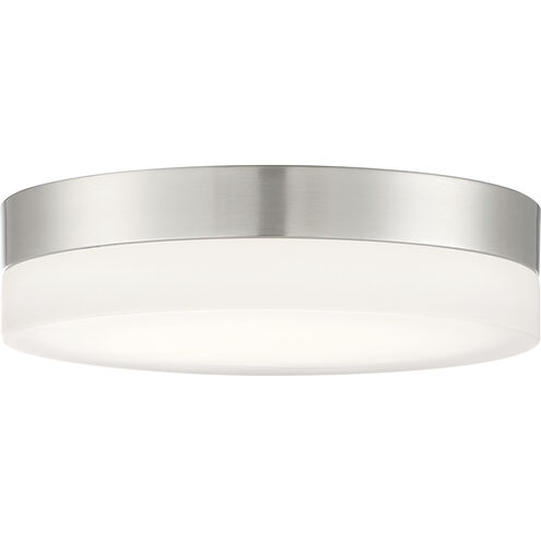 Pi LED 11 inch Brushed Nickel Flush Mount Ceiling Light