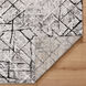 Sesia 114 X 79 inch Black/Grey Rug in 6 x 9
