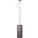 Suvi 1 Light 8.7 inch Weathered Gray Pendant Ceiling Light