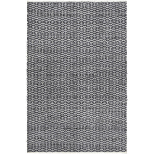 Modena 120 X 96 inch Light Gray/Charcoal/Cream Handmade Rug in 8 x 10, Rectangle