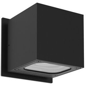 Stato LED 45 inch White Outdoor Wall Light in Black