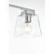 Merrick 3 Light 23 inch Chrome Bath Sconce Wall Light
