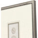 Portrait Intaglio Beige and Neutral Framed Art