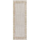 Zaragoza 87 X 31 inch Medium Gray Rug, Runner