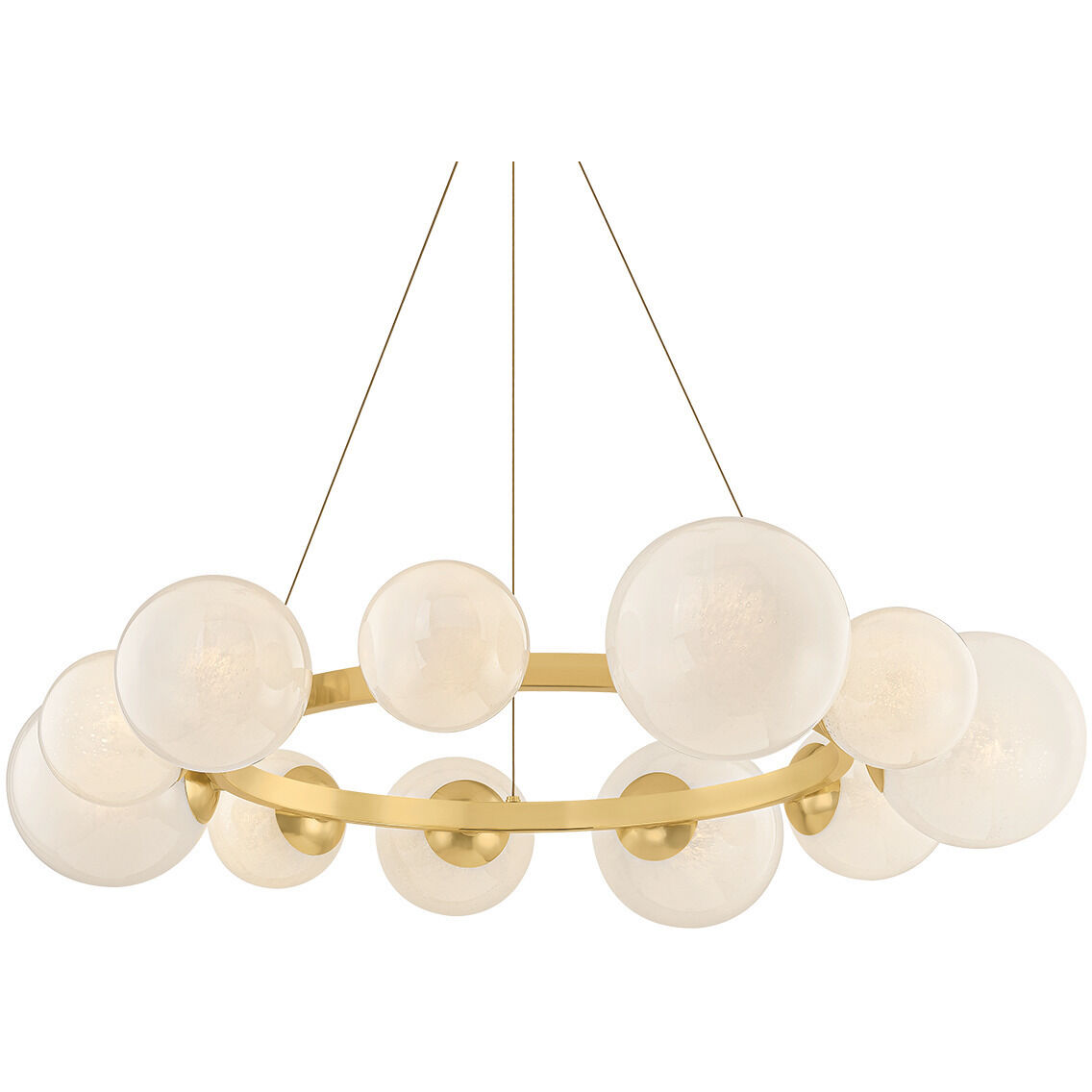 Pacama 11 Light 40.25 inch Aged Brass Chandelier Ceiling Light