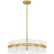 Sweeney 6 Light 30 inch Soft Gold Pendant Ceiling Light