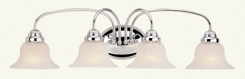 Edgemont 4 Light 31 inch Polished Chrome Bath Vanity Wall Light