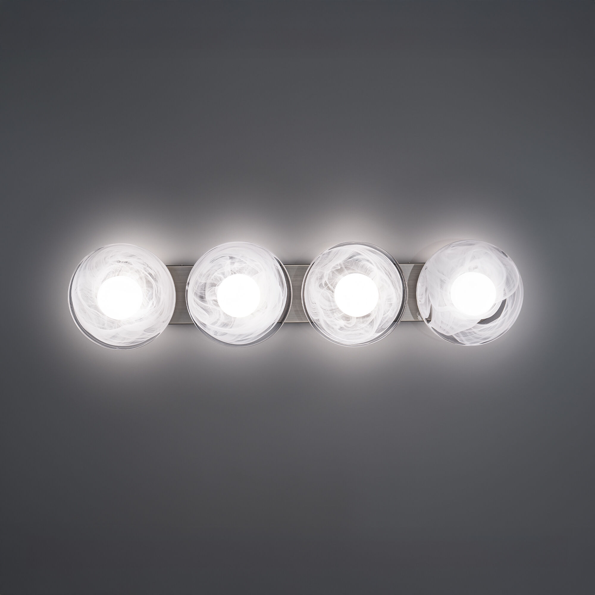 Fresco Indoor Wall Lighting in Brushed Nickel