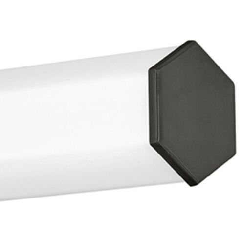 Facet LED 26 inch Black Oxide Vanity Light Wall Light, Vertical