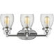 Belton 3 Light 21 inch Chrome Bath Vanity Wall Sconce Wall Light