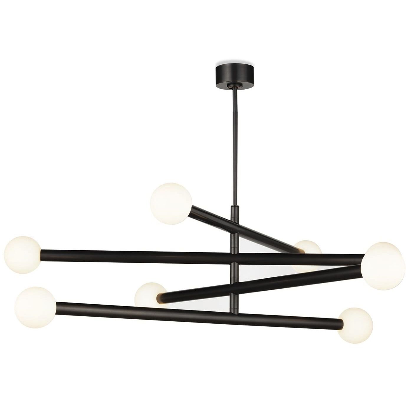 Beaubien LED 57.25 inch Oil Rubbed Bronze Chandelier Ceiling Light