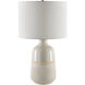 Togo 24 inch 100 watt Glazed and Painted Accent Table Lamp Portable Light