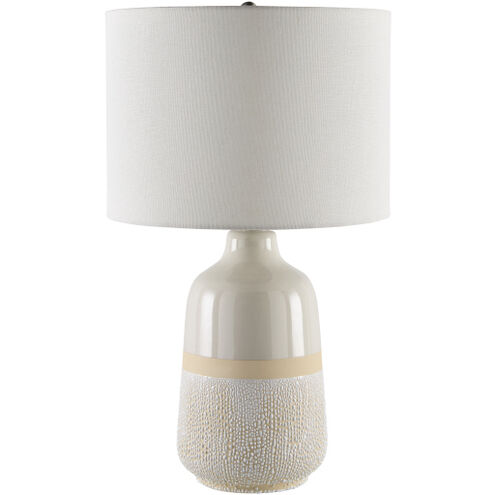 Togo 24 inch 100 watt Glazed and Painted Accent Table Lamp Portable Light