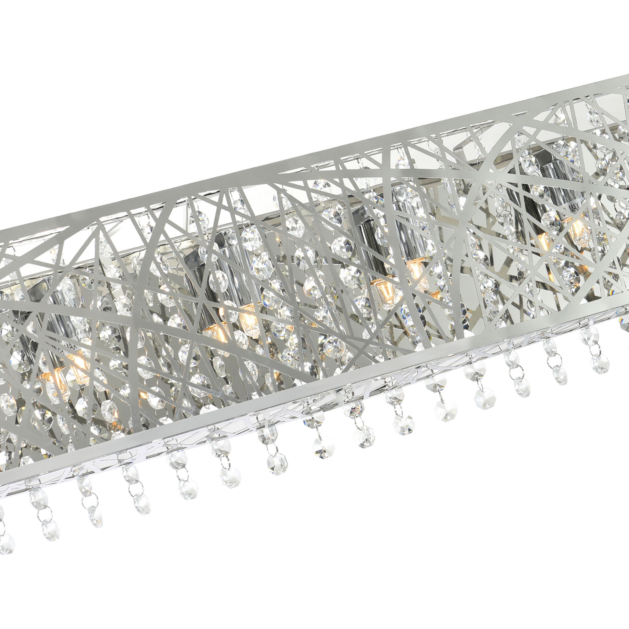 Eternity 6 Light 32 inch Chrome Vanity Light Wall Light