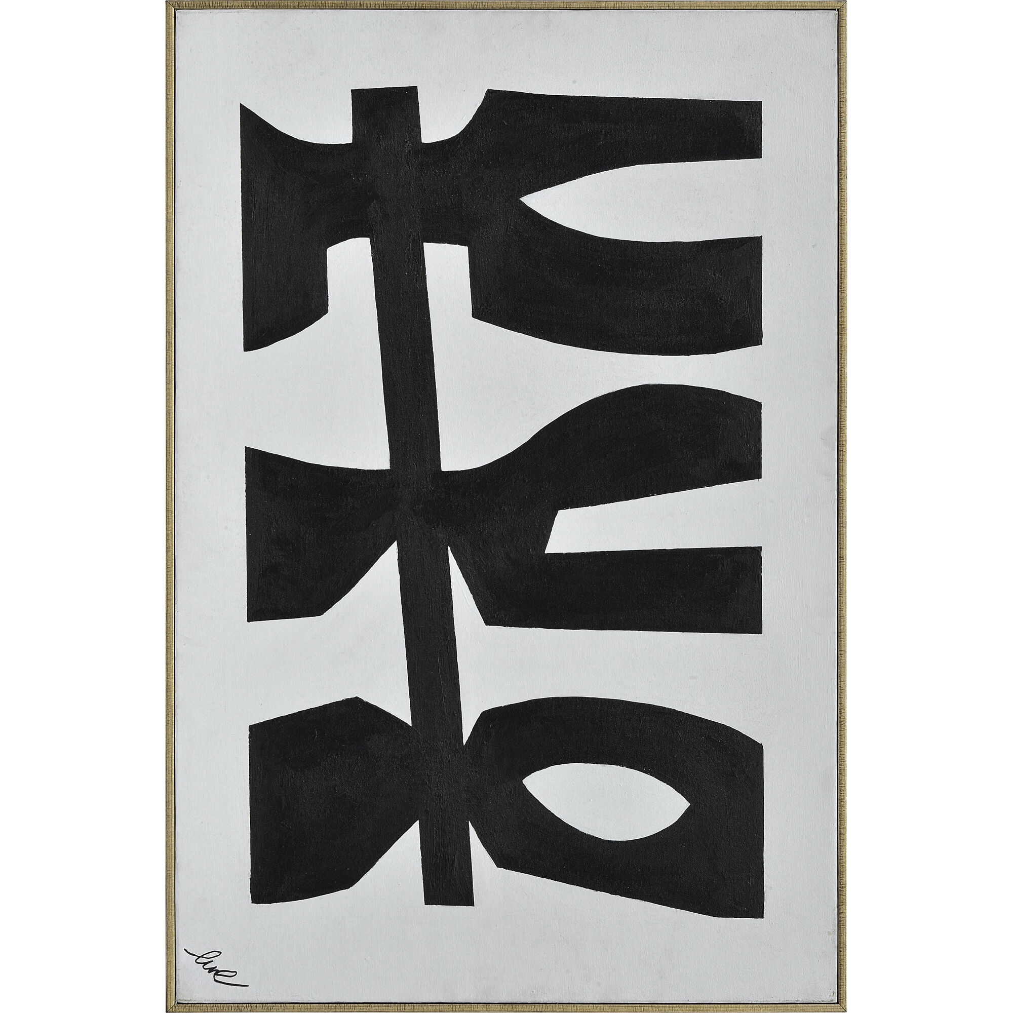 Rockwell Black/White Canvas Art, 2 Piece