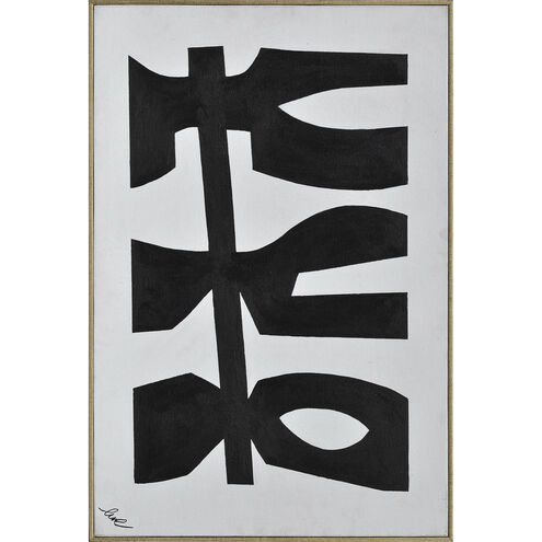 Rockwell Black/White Canvas Art, 2 Piece