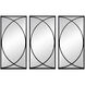 Anita 31.9 X 15.7 inch Black Wall Mirror