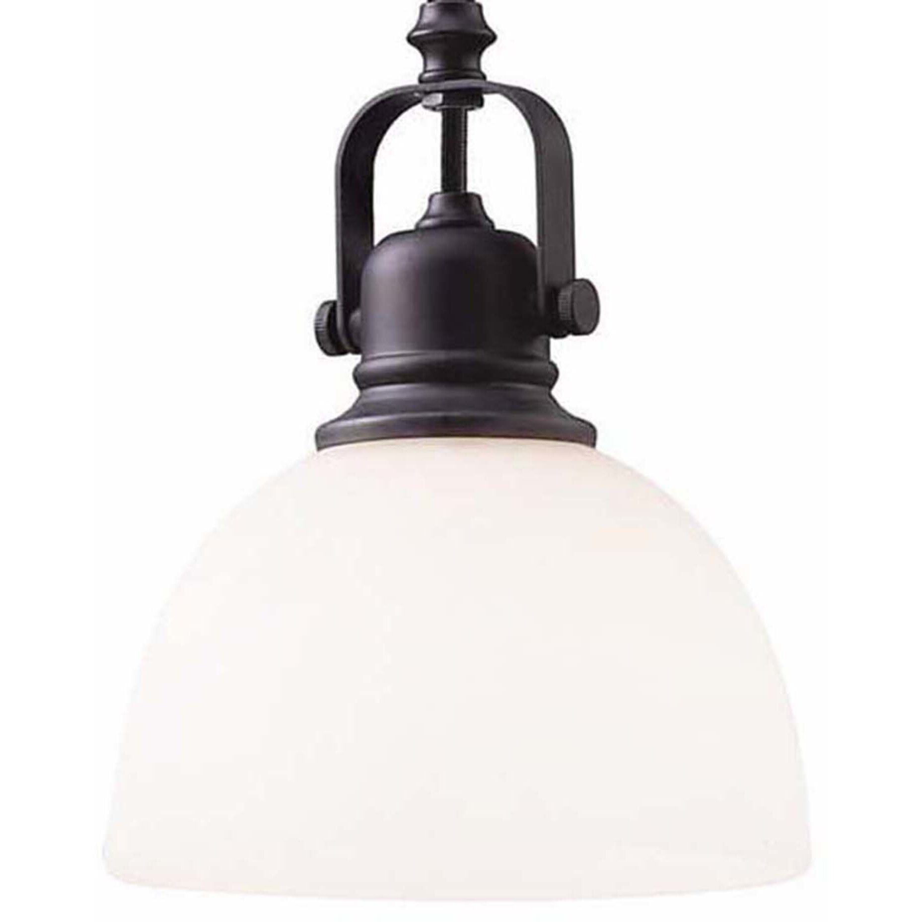 Madison 1 Light 7 inch Oil Rubbed Bronze Pendant Light Ceiling Light