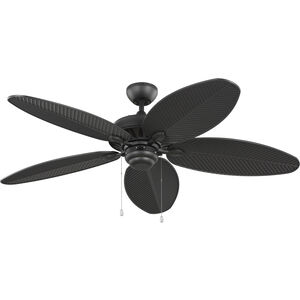 Cruise 52 52 inch Matte Black with Black ABS Blades Outdoor Ceiling Fan