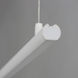 Continuum LED 38.5 inch White Linear Pendant Ceiling Light