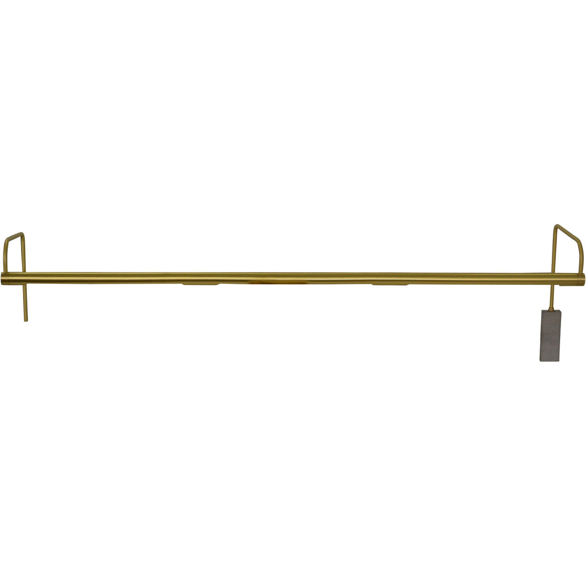 Slim-line 13.5 watt 43 inch Satin Brass Picture Light Wall Light