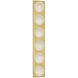 Kelly Wearstler Dichotomy LED 4.5 inch Antique-Burnished Brass ADA Sconce Wall Light