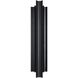 Kestrel LED 30 inch Textured Black Exterior Wall Sconce