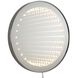 Carnival 36 X 36 inch Polished Chrome LED Infinity Mirror