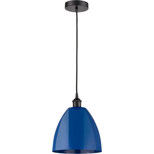 Edison Plymouth Dome 1 Light 9 inch Antique Copper Mini Pendant Ceiling Light