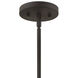 Gemma LED 21.25 inch Vintage Bronze Foyer Light Ceiling Light