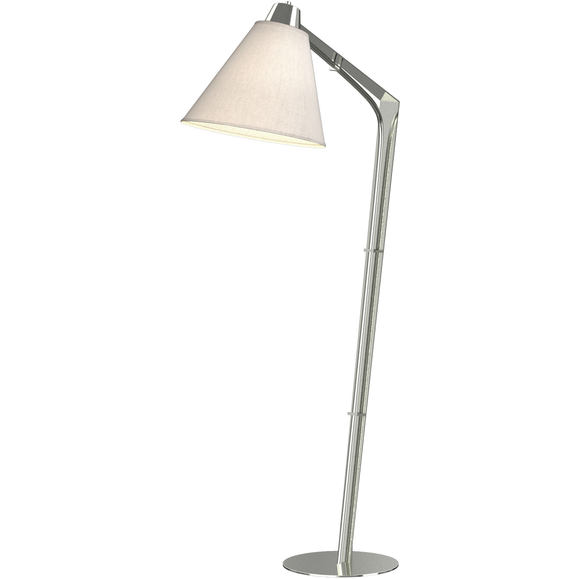 Reach 55.2 inch 100 watt Sterling Floor Lamp Portable Light in Flax