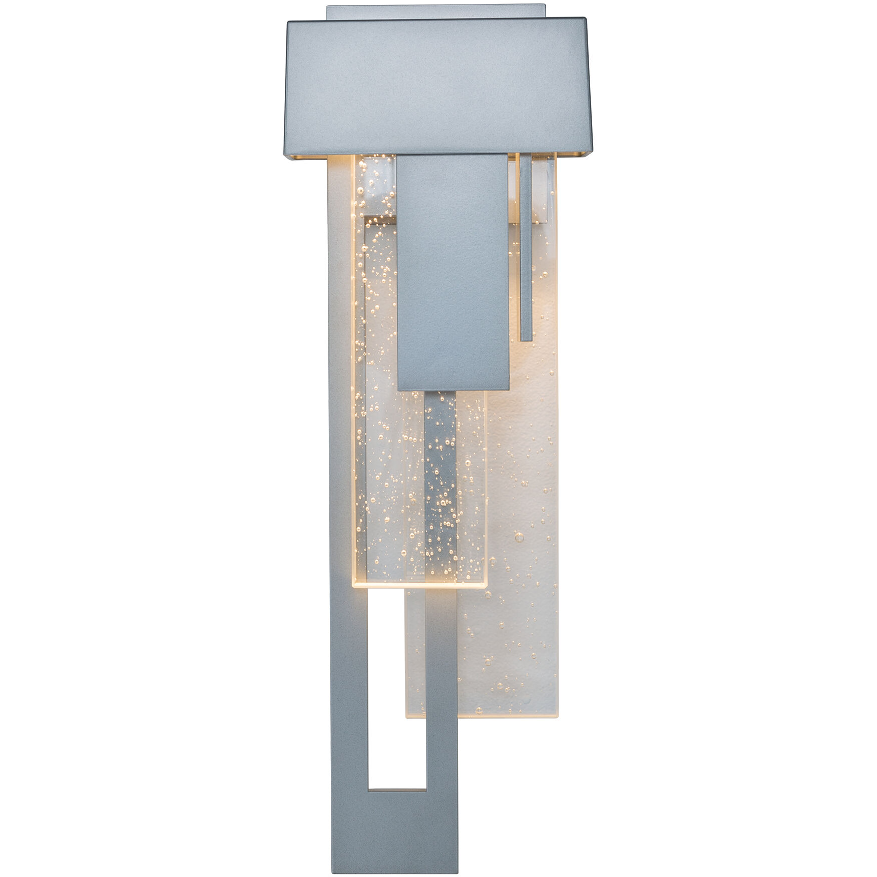 Rainfall LED 18.9 inch Coastal Burnished Steel Outdoor Sconce