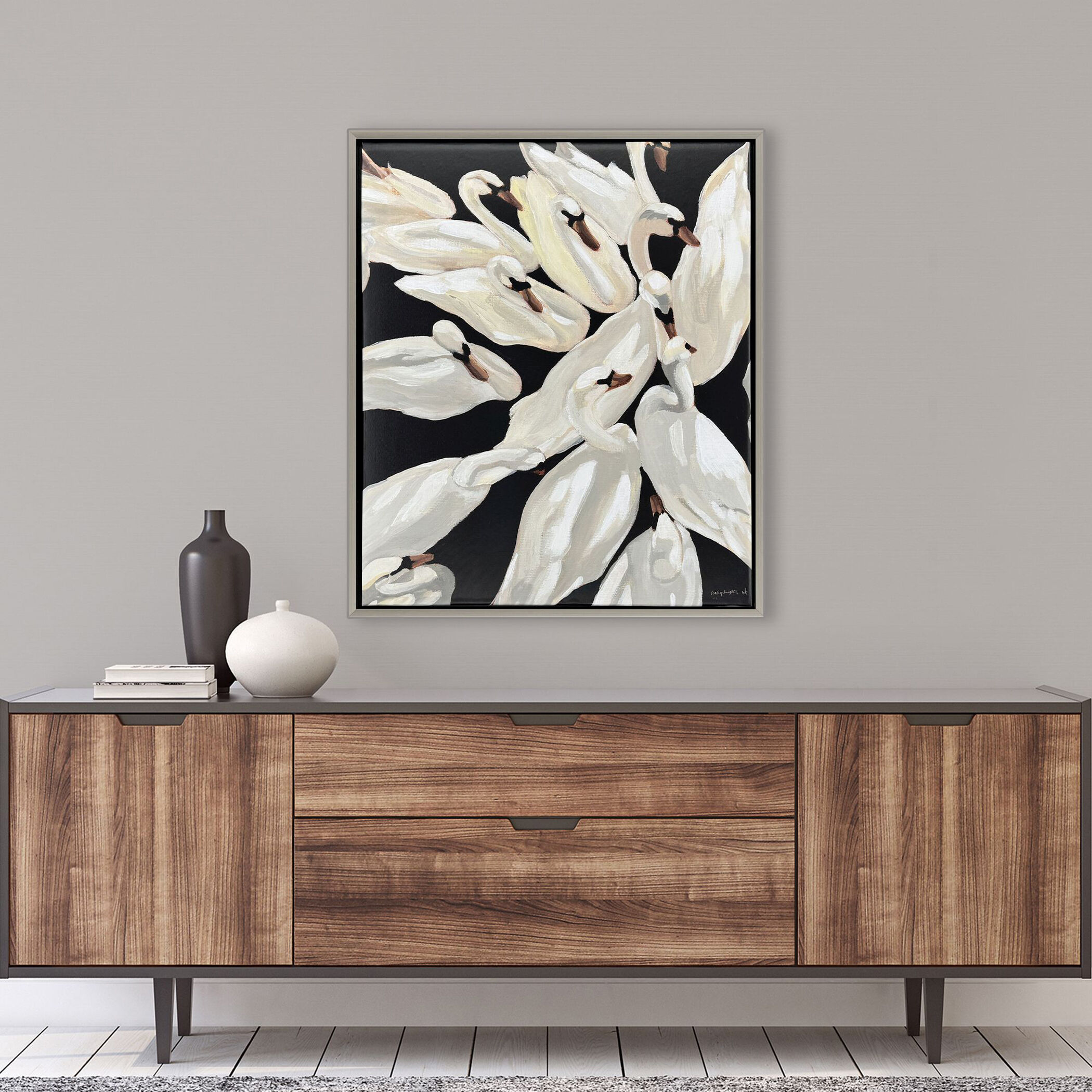 Bevy Black and White Canvas, Propac