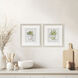 Herb & Wildflower II Green and Multi and Gray and Pink Framed Art, Propac