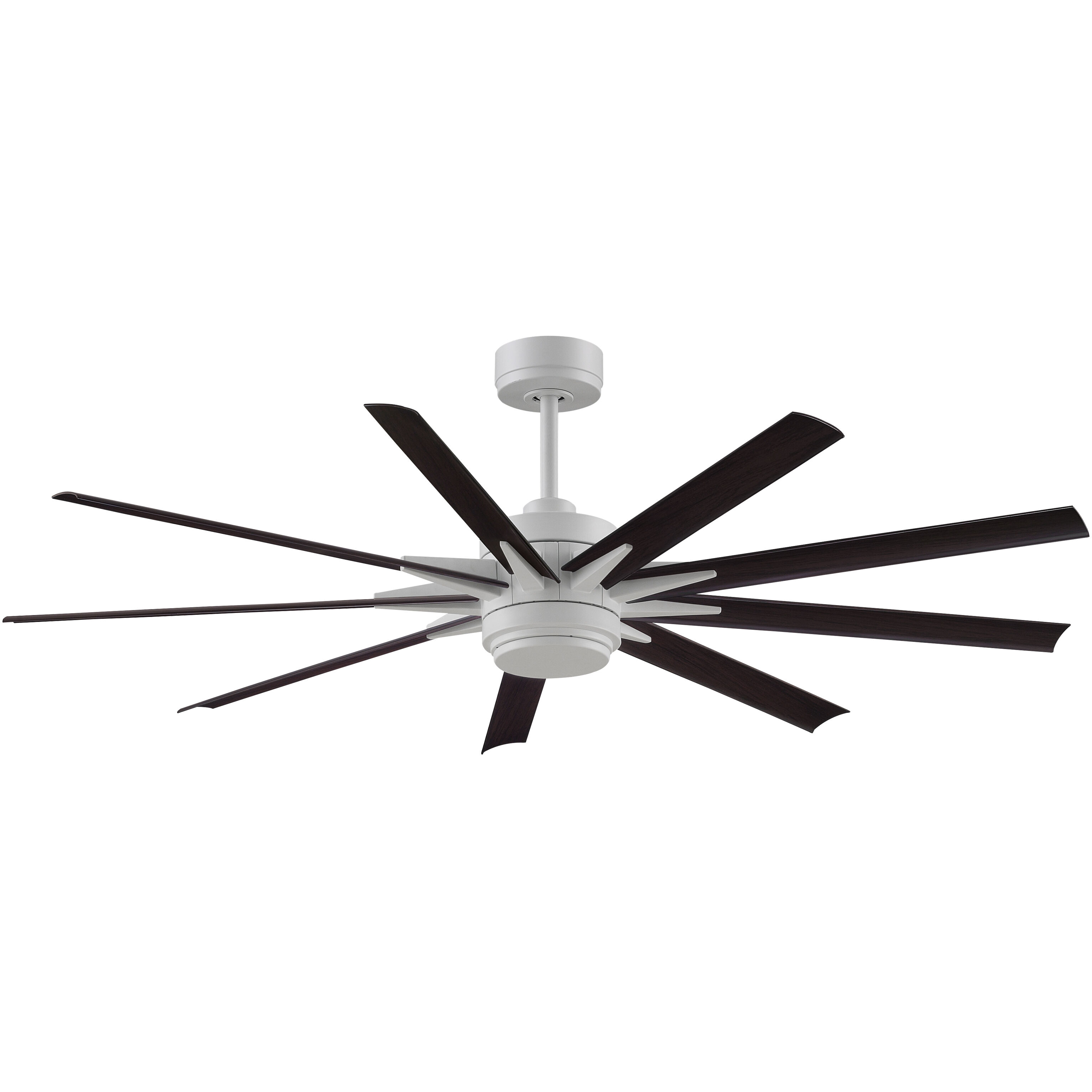 Odyn Custom 8.27 inch Matte White Fan Motor Only, Blades Sold Separately
