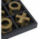 Anita Black and Gold Decorative Accent