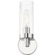 Ludlow 1 Light 4 inch Polished Chrome ADA Single Sconce Wall Light, Single