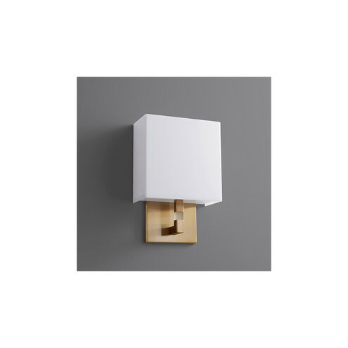 CHAMELEON LED 8 inch Aged Brass Sconce Wall Light